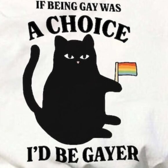 If Being Gay was a Choice LGBQT Shirt, Pride Month Shirt, LGBT Shirt - Picture 2 of 4